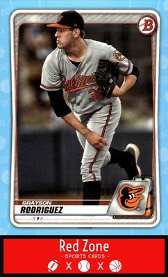 2020 Bowman Draft - #BD-191 Grayson Rodriguez NM/NM+
