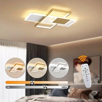 40W Led Design Deckenleuchte Dimmbar Deckenlampe Mit Fernbedienung Wohnzimmer