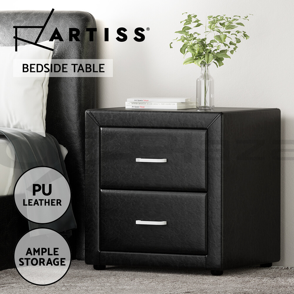 Artiss Bedside Table Drawers Side Table Storage Nightstand