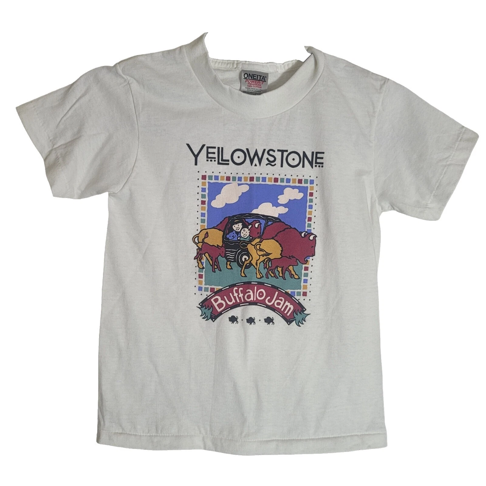 White Cotton Unisex Vintage Children's Shirts & Tops for Kids