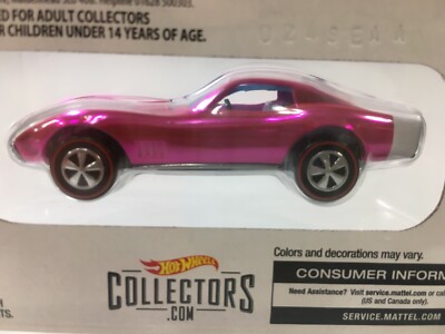 Hot Wheels RLC Custom Corvette ピンク We're all 💗 💗 💗 about this beautiful Spectraflame pink RLC