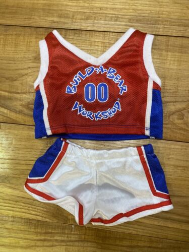 Build A Bear Workshop NBA Outfit Red White And Blue - Bild 2 von 2