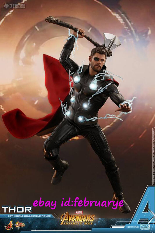 Hottoys 1/6 Mms474 Avengers: Infinity War Thor Action Hottoys 1/6 Mms474 Avengers: Infinity War Thor Action