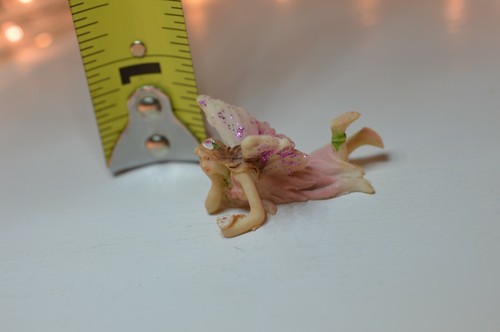 Miniature Fairy Small Laying Pink Dress DDL1232 - Picture 4 of 8
