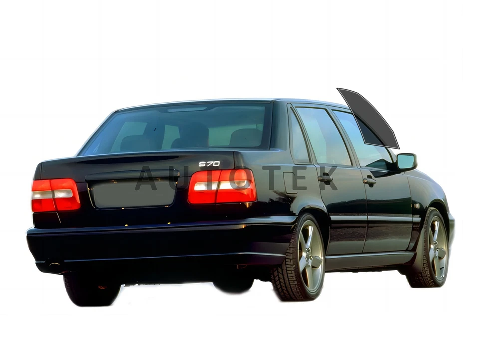 Película precortada ventanas delanteras de dos puertas cualquier tono para Volvo S70 1998-2000 vidrio Foto 2 de 4