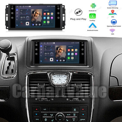 For Chrysler Town & Country 2011-16 Apple CarPlay Android13 Car Stereo Radio GPS