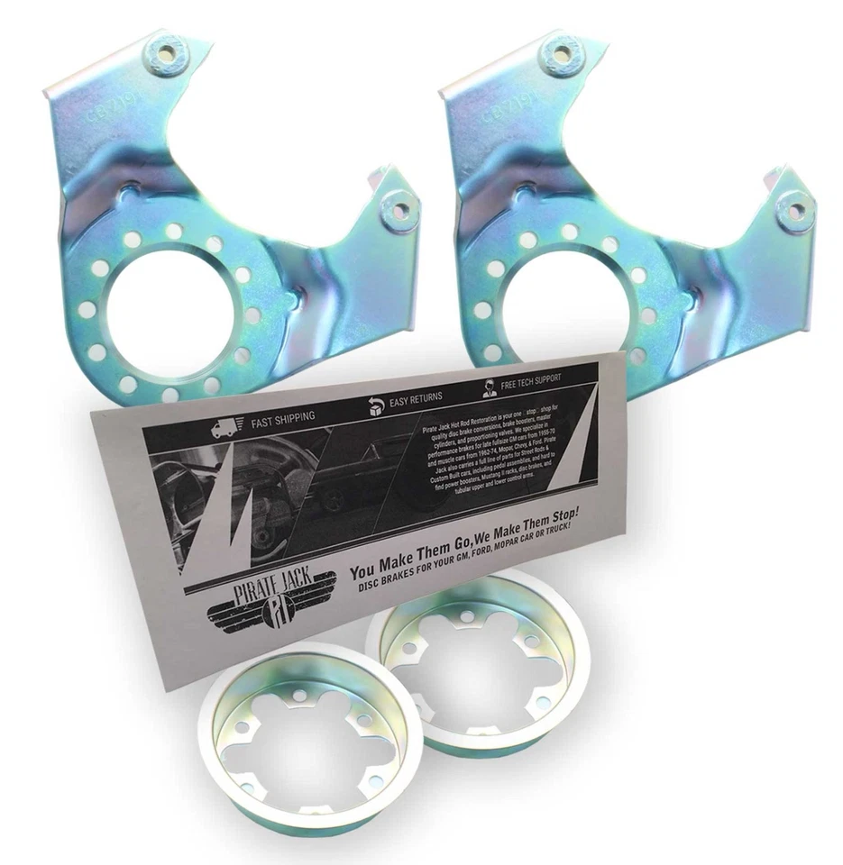 1941-1971 Se adapta a Jeep conversión de tambor a freno de disco 5 rotores de orejetas nudillo 25/27 Foto 2 de 4