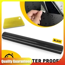 60"x 10" Car Windshield Banner Film Sun Strip Visor Premium Vinyl Decal Black