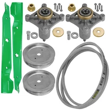 42" Deck Lawn Tractor Mower Blades Belt Spindle Kit for Ariens 936060