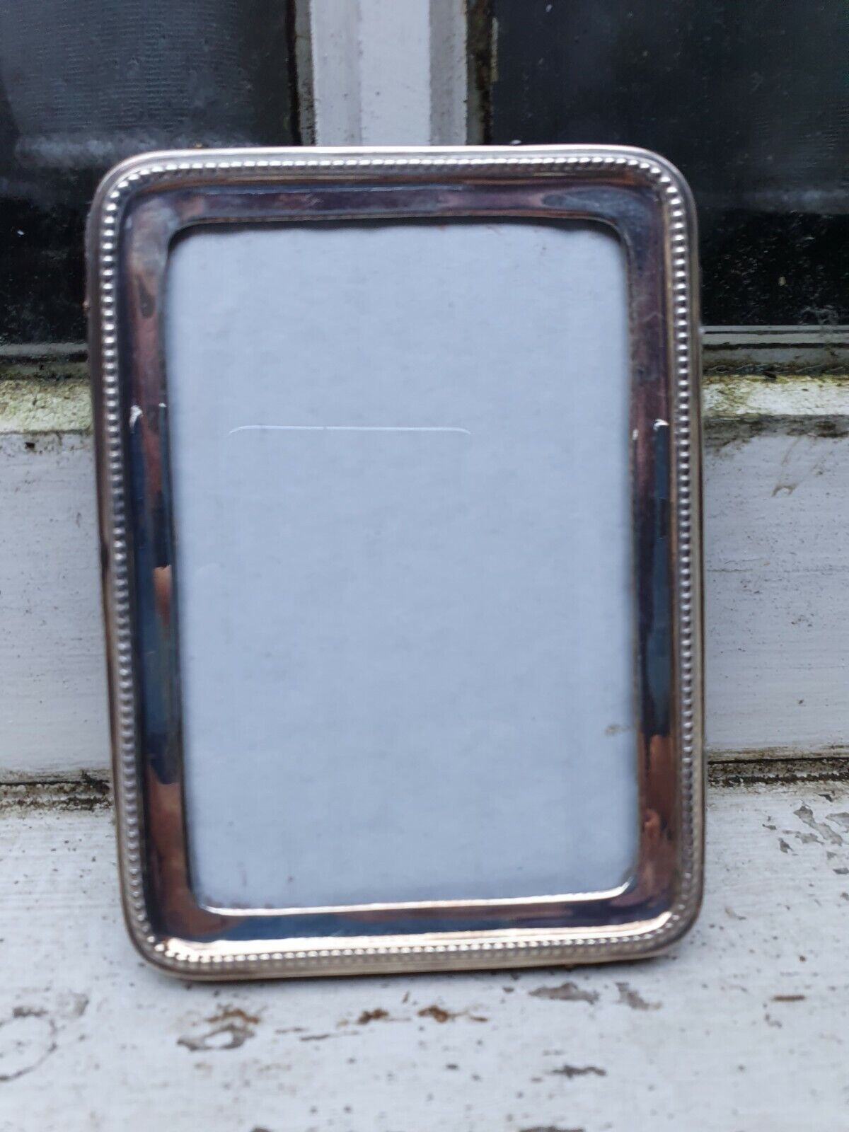 ANTIQUE BIRMINGHAM 1918 SOLID SILVER STERLING 925 RECTANGLE PHOTO PICTURE FRAME 