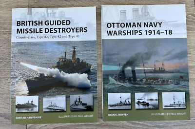 New Vanguard British Guided Missile Destroyers & Ottoman Navy Warships 1914-18