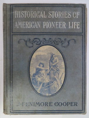 RARE Vintage 1898 James Fenimore Cooper Book Novels Pioneer Stories HC ...