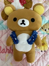 Bufanda azul 19’’’ Rilakuma RARA-EDICIÓN LIMITADA-NUEVA SIN ETIQUETAS