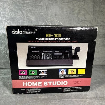 DataVideo SE-100 Video Editing Processor Home Studio In Box W/Manual