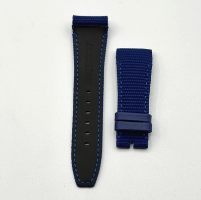 Audemars Piguet Code 11.59 Watch Strap Fabric Blue 22/18mm