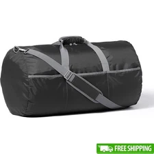Foldable Extra Large Duffle Bag Travel Storage Durable Nylon 50lb Capacity New