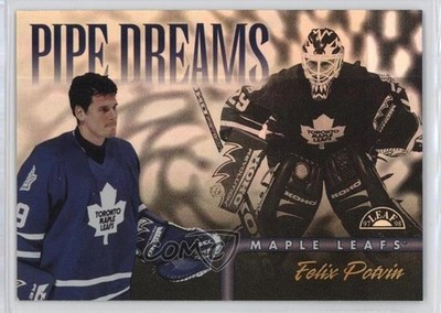 1997-98 Leaf Pipe Dreams Promo /2500 Felix Potvin #5 n1u