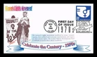 US COVER WOMEN'S RIGHTS MOVEMENT 1970S CELEBRATE CENTURY FDC JUVELAR CACHET