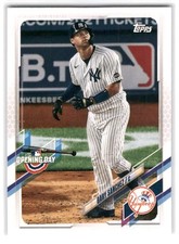 Gary Sanchez 2021 Topps Opening Day Baseball #144 New York Yankees