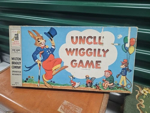 Vintage Milton Bradley Company 1954 Uncle Wiggily Board Game