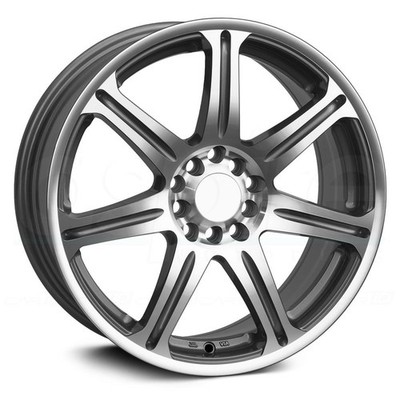 XXR 533 16x7 4x100/4x114.3 38 Silver Machined Wheels(4) 73.1 16'' inch Rims