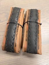Pair Of Schwalbe X-One RS Cyclocross Tubeless Tyres 700x33mm - Tan Wall