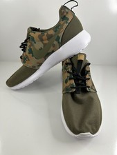 Nuove Nike Roshe One SE "Medium Olive" 844687-200 Uomo Taglia 9,5 Camouflage LEGGI!