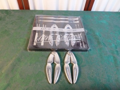 10pc Global Décor Professional Collection Ultra Seafood Tool Set w/Box