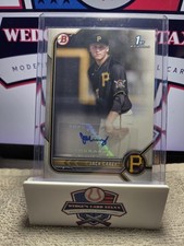 2022 Bowman - Paper Prospect Autographs Jack Carey #PPA-JC (AU, RC)