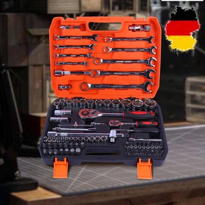 82 PCS Socket Wrench Set Combination Wrench Car Tools Set Auto Repair Tool Set