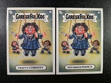 Fairuza Balk Neve Campbell Craft 1996 Spoof 2 Card Set Garbage Pail Kids 2022