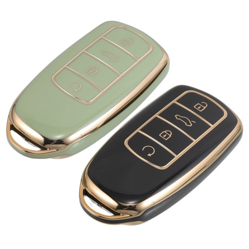 2 Pcs Car Key Shell Keyless Entry Protector Covers for Keys Replacement ...