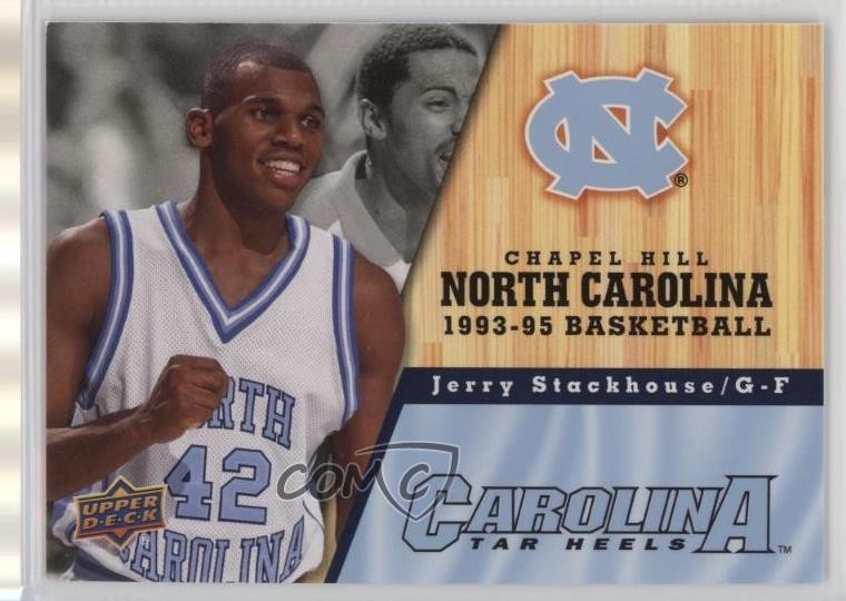 2010-11 UD North Carolina Basketball Jerry Stackhouse #71 0ot5