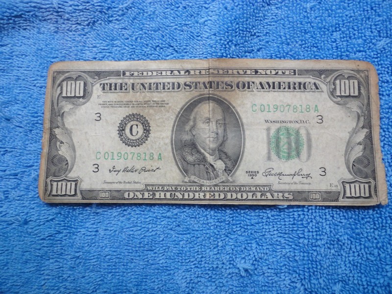 1950A Philadelphia $100 FRN, Nice Note at Great Price, Look!!!