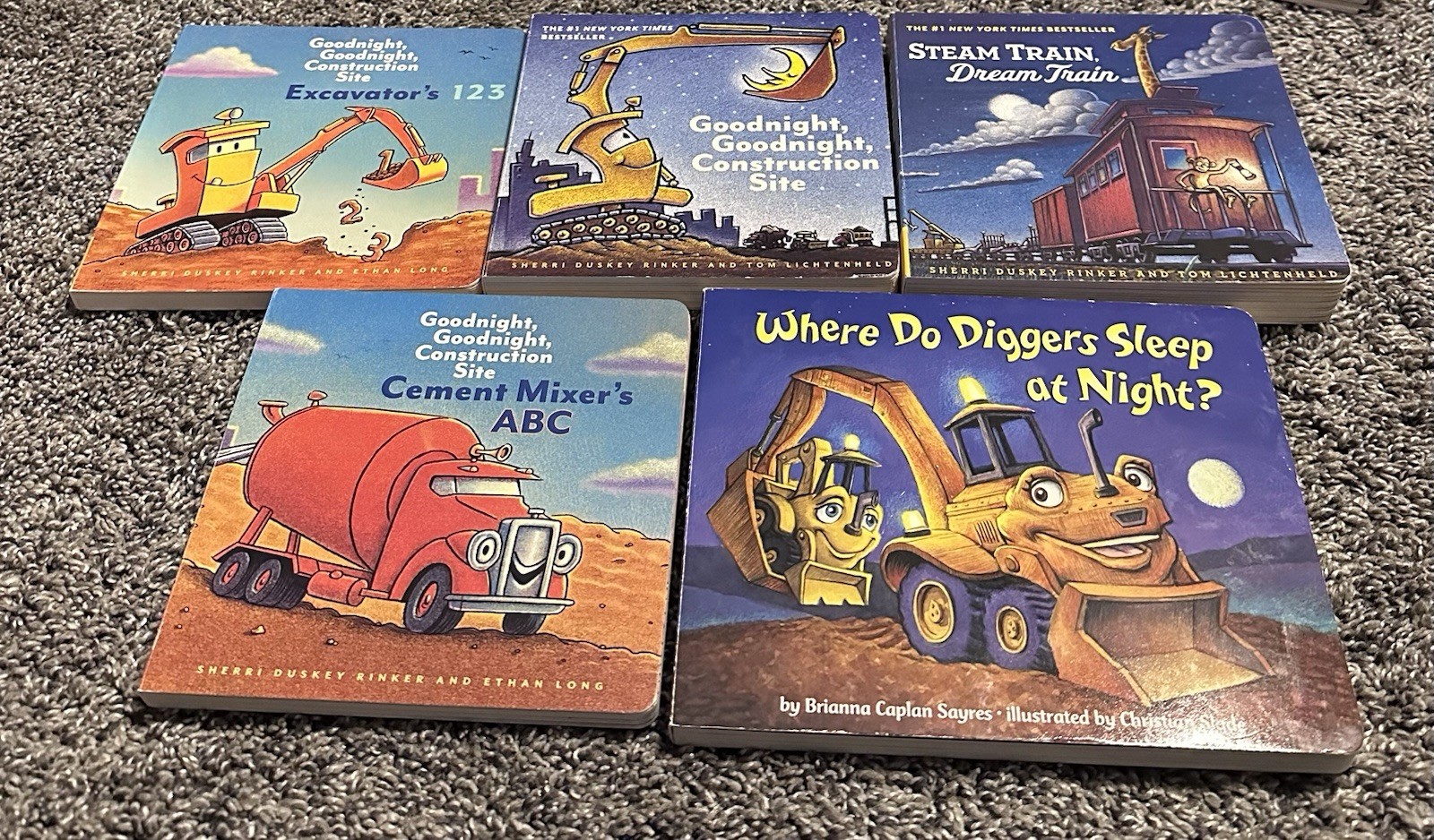Kids Construction Book Bundle