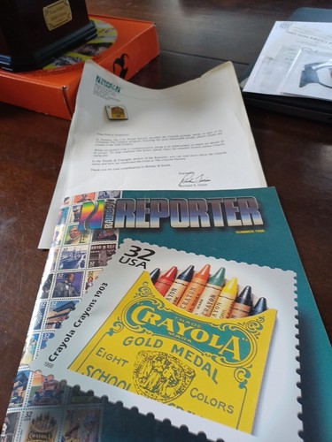 Crayola Stamp Pin And Book 1998