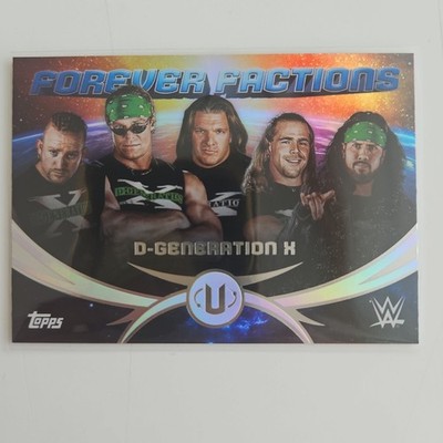D-Generation X #FFA-1 2025 Topps Universe WWE Forever Factions