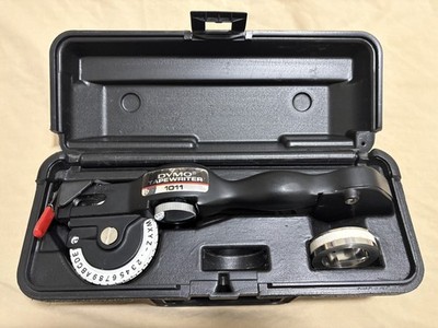 DYMO 1011 Tapewriter Use With 1/2  Aluminum Stainless Steel Monel Vinyl Tapes