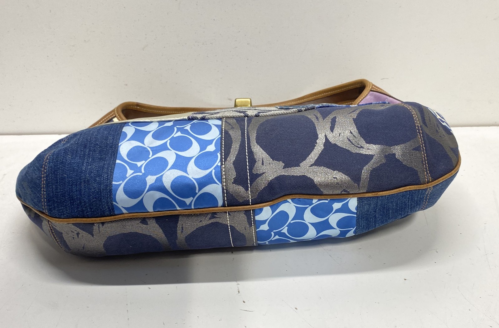 Coach Women's Multicolor Patchwork Mixed Fabric L… - image 3