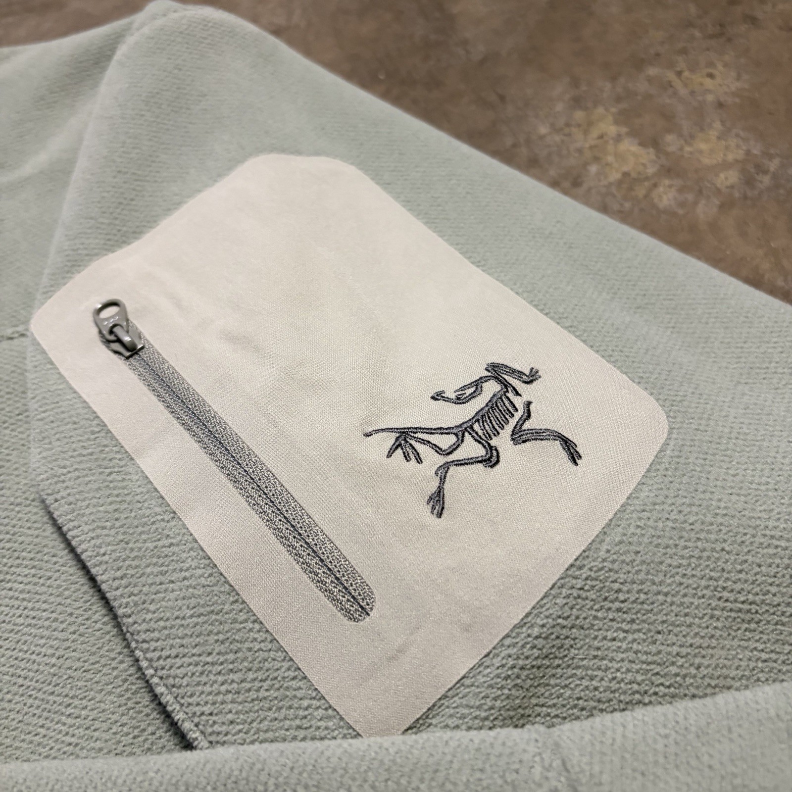 Arcteryx Fleece Jacket Mens XL Green Full Zip Polartec Covert Gorpcore Outdoor thumbnail 2