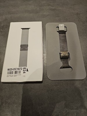 Apple Watch Band - Black Titanium Milanaise Armband - 49 mm - Medium - MXKG3ZM/A