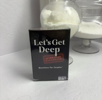 Let's Get Deep After Dark- What Do You Meme Expansion Pack, Unused