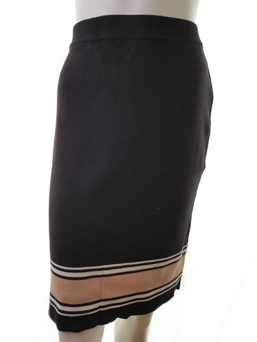 Jupe Crayon Femme Marks And Spencer Taille 14 Noir - Longueur Genou - état Parfait