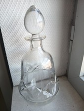 CRISTAL DE SEVRES ANCIENNE CARAFE A WHISKY COGNAC