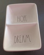 RAE DUNN Large Letter HOPE DREAM Divided Tray