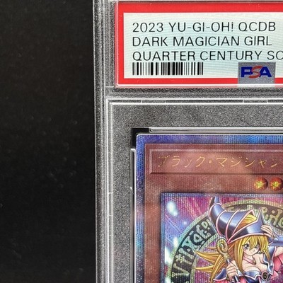 PSA 10 Dark Magician Girl QCDB-JP008 Quarter Century SCR Yugioh