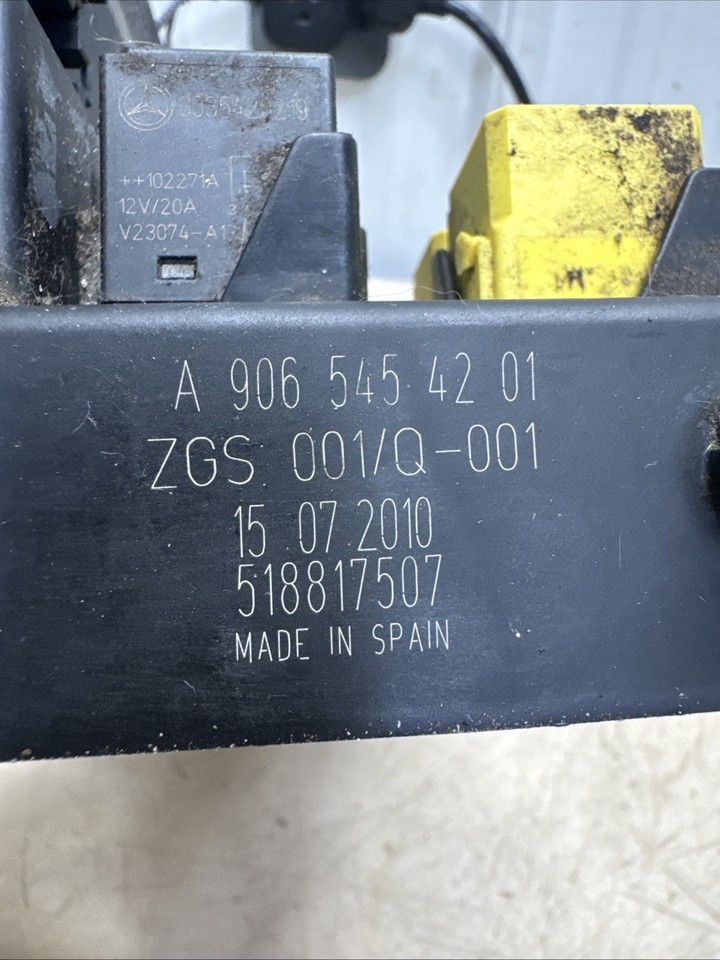 2007-2010 Mercedes-Benz Sprinter W906 SAM Control Unit A9065453401 | eBay