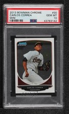 2013 Bowman Chrome Minis Carlos Correa #30 PSA 10 GEM MT g2u