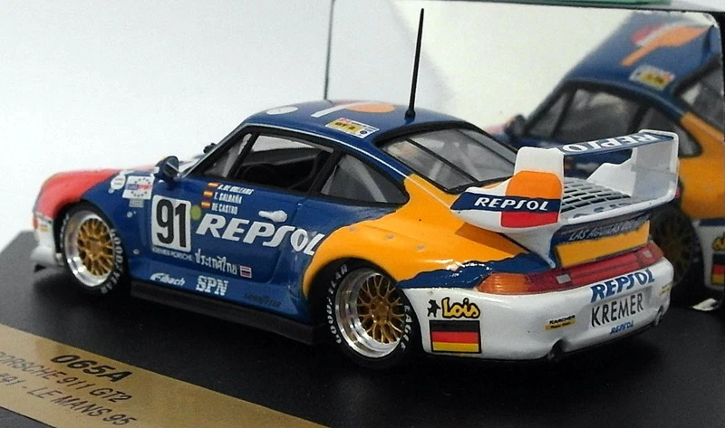 Modelos Vitesse escala 1/43 065A - Porsche 911 GT2 Repsol #91 Le Mans 1995 Foto 3 de 4