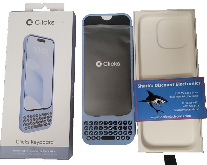 【未使用】Clicks Keyboard for iPhone 16 Pro Amazon.com: Clicks Keyboard for iPhone 16 Pro Max – Keyboard